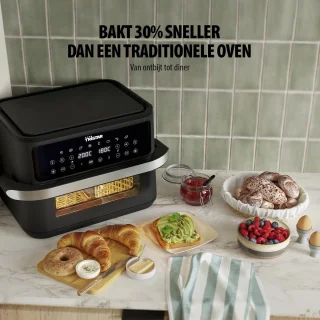 Tristar Airfryer FR-9432 Dual Zone Flex 10L Zwart