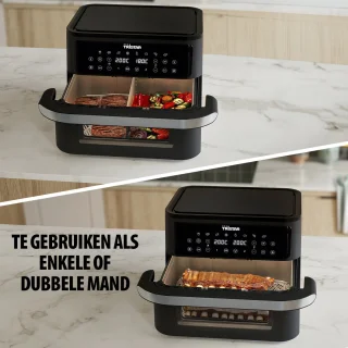 Tristar Airfryer FR-9432 Dual Zone Flex 10L Zwart