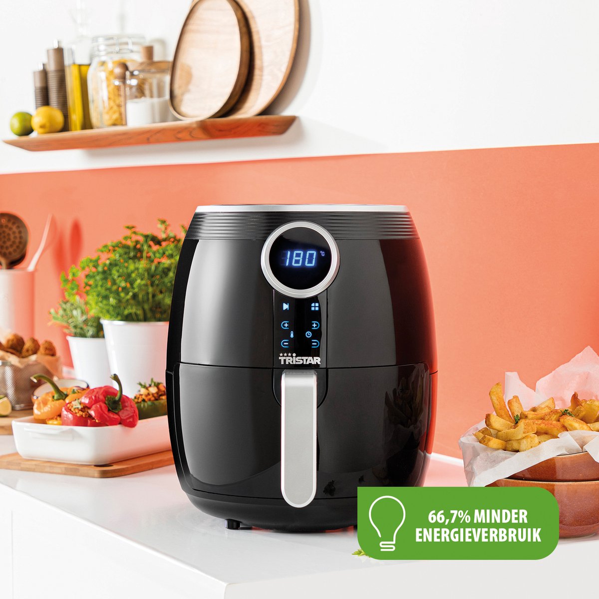 Wat vinden we goed aan de Tristar Airfryer XL FR-6956 Zwart