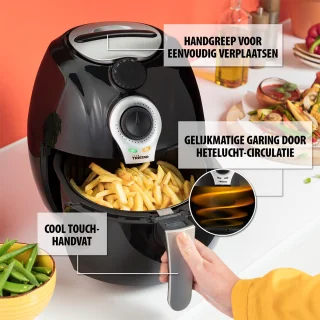 Tristar Airfryer XL FR-6990 3.2L Zwart