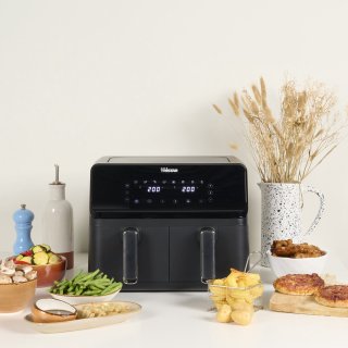 Tristar Airfryer XXL FR-9026 Digitale Dubbele Heteluchtfriteuse Zwart
