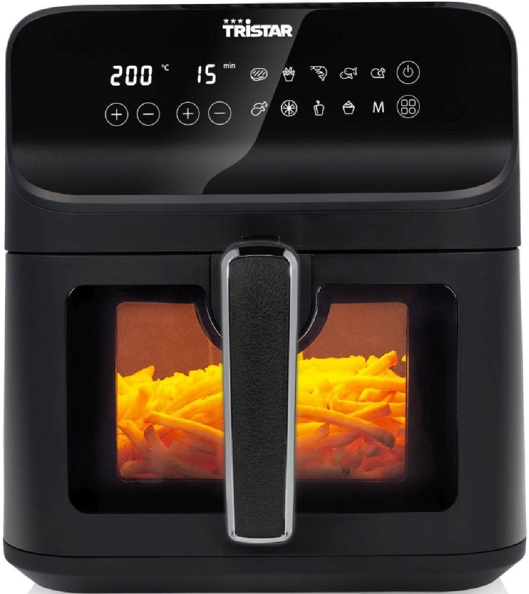 Tristar Airfryer XXL FR-9037 - Digitale Heteluchtfriteuse 6,2L Zwart