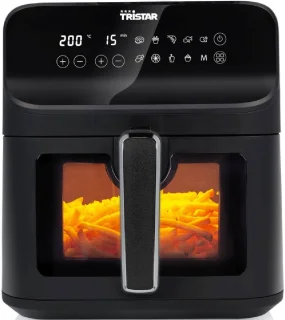 Tristar Airfryer XXL FR-9037 - Digitale Heteluchtfriteuse 6,2L Zwart