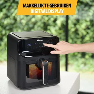 Tristar Airfryer XXL FR-9037 - Digitale Heteluchtfriteuse 6,2L Zwart