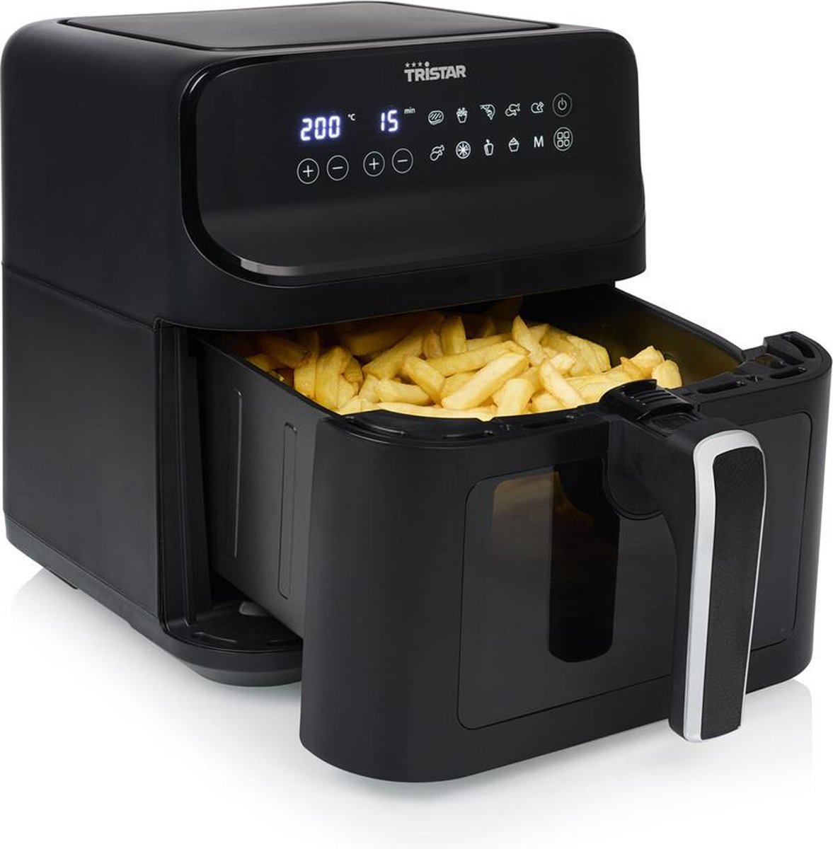 Tristar Airfryer XXL FR-9037 - Digitale Heteluchtfriteuse 6,2L Zwart