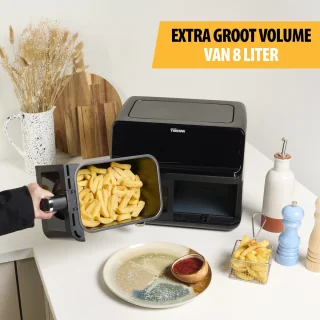 Tristar FR-9040 Airfryer XXL Zwart
