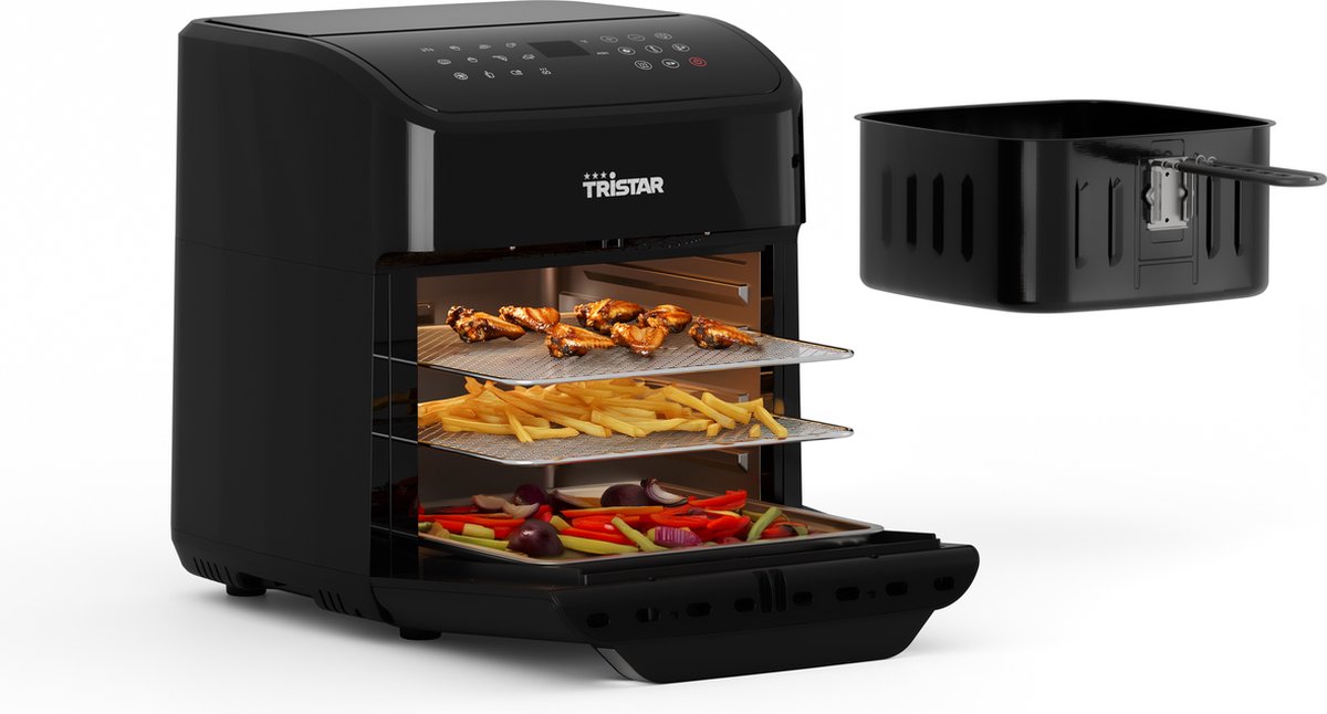 Tristar FR-9065 Airfryer Oven 12L Zwart