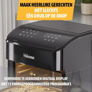 Tristar FR-9065 Airfryer Oven 12L Zwart