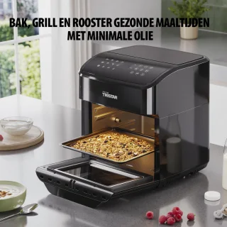 Tristar FR-9065 Airfryer Oven 12L Zwart