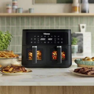 Tristar FR-9429 Dubbele Airfryer 9L Dual Mand
