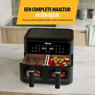 Tristar FR-9429 Dubbele Airfryer 9L Dual Mand