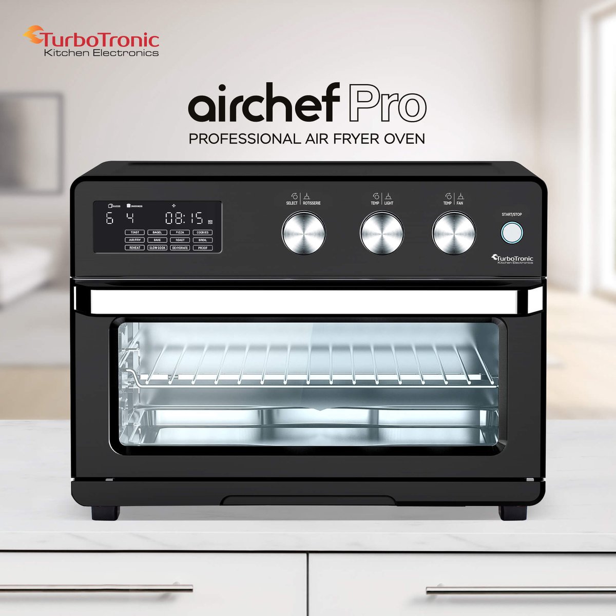 Wat vinden we goed aan de TurboTronic AF32DRD Airfryer XXL Oven Zwart