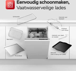 TurboTronic AF32DRD Airfryer XXL Oven Zwart
