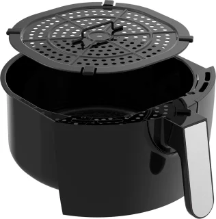 TurboTronic AF9D Digitale Airfryer 3,5L Zwart/Zilver