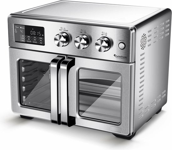 TurboTronic AFD32 Airfryer XXL en Oven 32L Zilver review