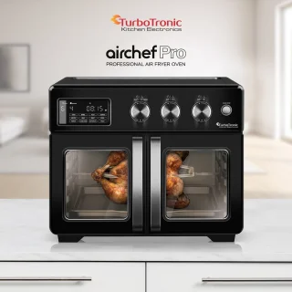 TurboTronic AFD32 Airfryer XXL en Oven Zwart 32L