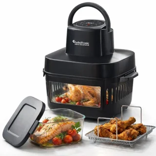 Turbotronic AFG6 Airfryer XXL Zwart