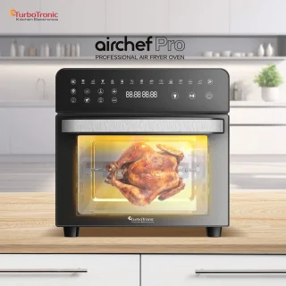 TurboTronic AFO14 XXL Airfryer en Oven Zwart
