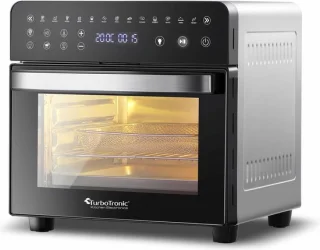 TurboTronic AFO14 XXL Airfryer en Oven Zwart