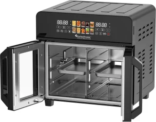 TurboTronic AFO240 Digitale Airfryer Oven 23L Zwart