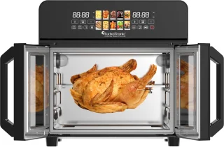 TurboTronic AFO240 Digitale Airfryer Oven 23L Zwart