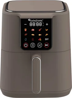 Turbotronic AirChef AF-250 XL Airfryer 6L Truffle Grey