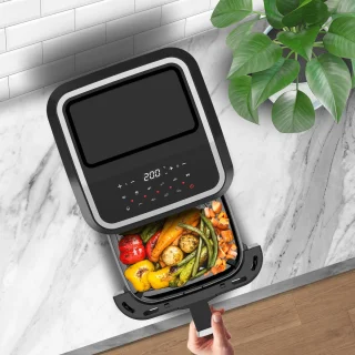 Turbotronic AirChef XL 5L Heteluchtfriteuse Zwart