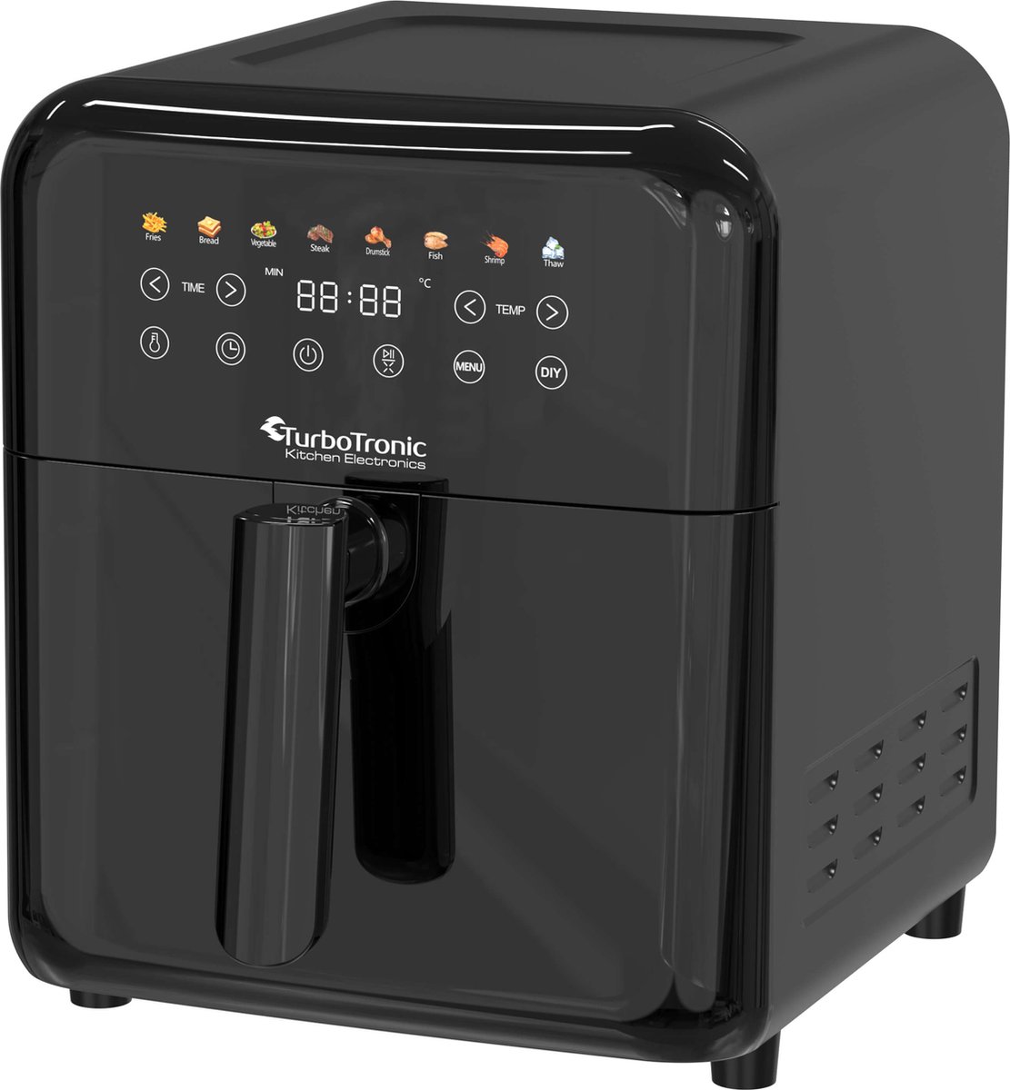 De Turbotronic Airfryer XL AirChef 6L in één oogopslag