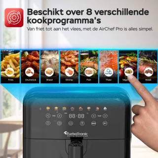 Turbotronic Airfryer XL AirChef 6L