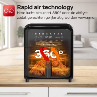 Turbotronic Airfryer XL AirChef 6L