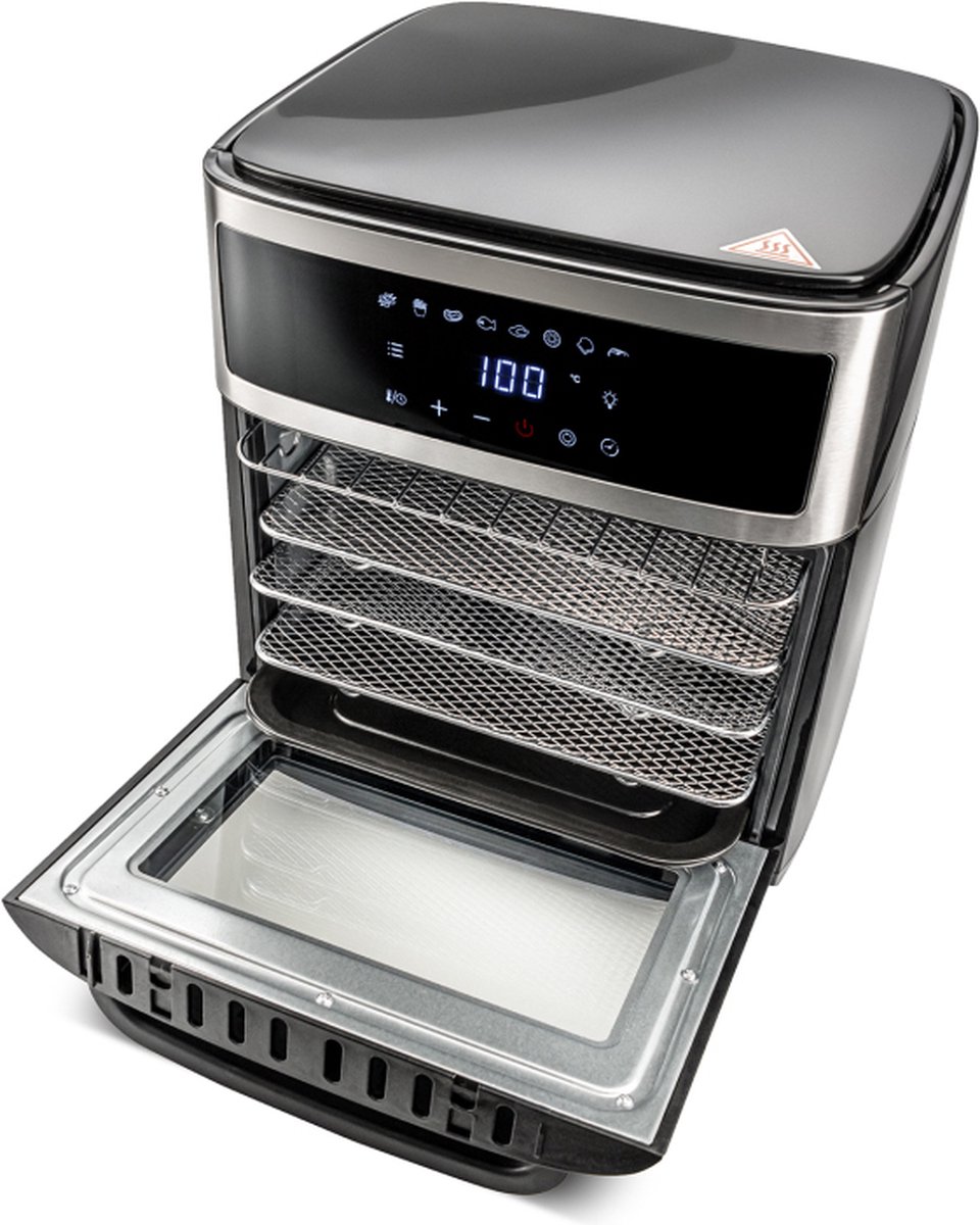 TZS First Austria Airfryer Oven XXL 13L Zwart