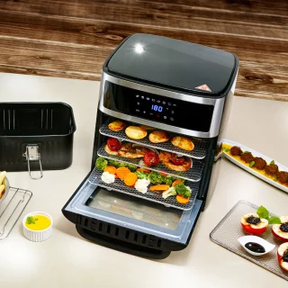 TZS First Austria Airfryer Oven XXL 13L Zwart