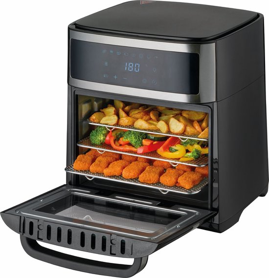 TZS First Austria Airfryer Oven XXL 13L Zwart
