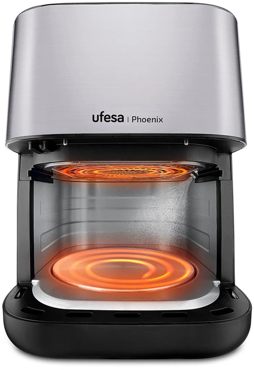 Ufesa Phoenix Airfryer 6L Stoomfunctie