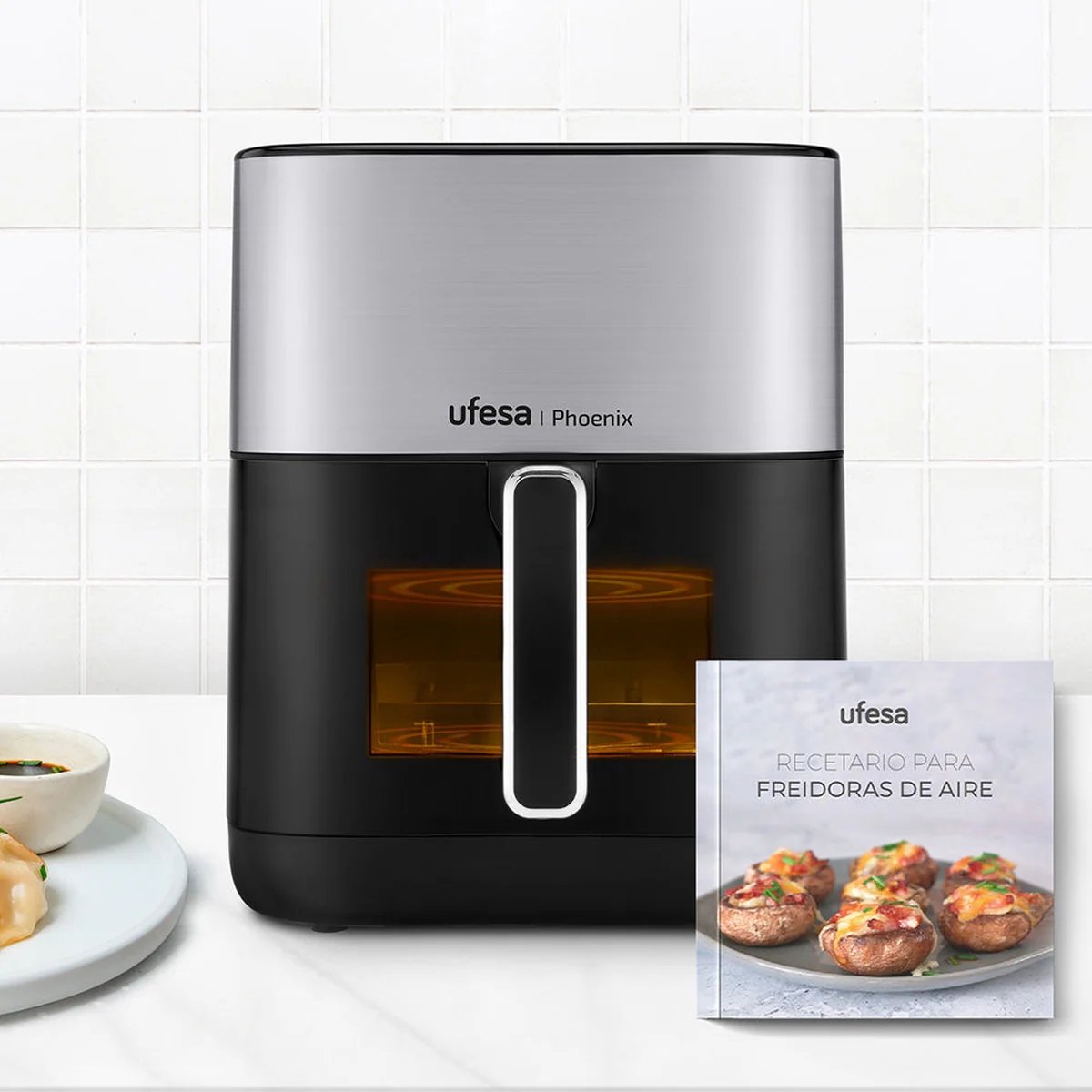 Ufesa Phoenix Airfryer 6L Stoomfunctie