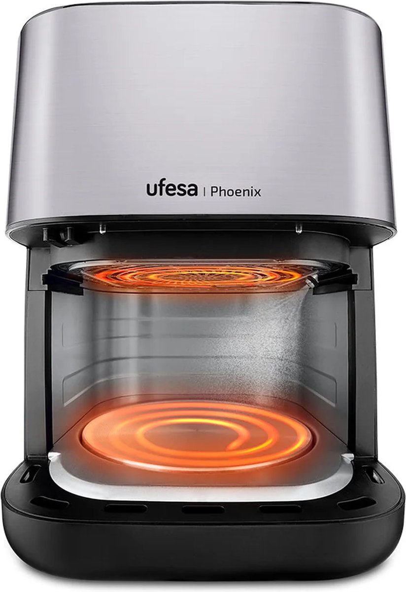 Ufesa Phoenix Airfryer 6L Stoomfunctie