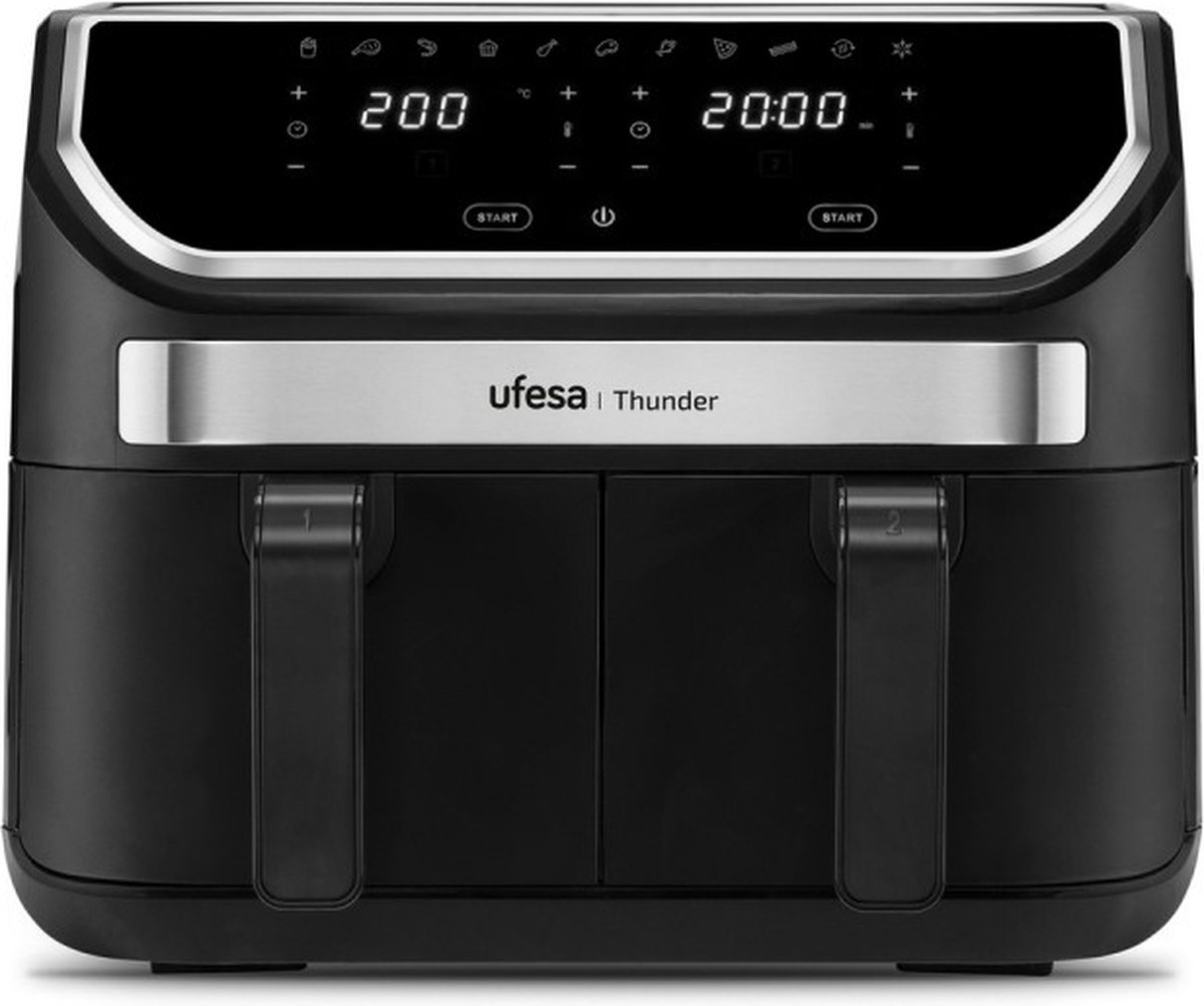 Ufesa Thunder Airfryer 9L Dual Cooking