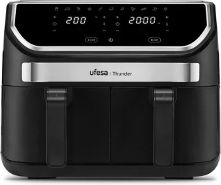 Ufesa Thunder Airfryer 9L Dual Cooking
