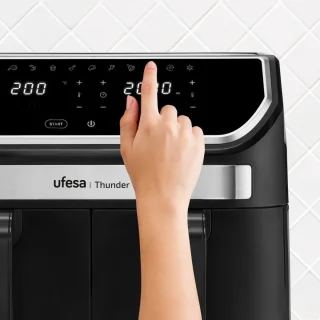 Ufesa Thunder Airfryer 9L Dual Cooking