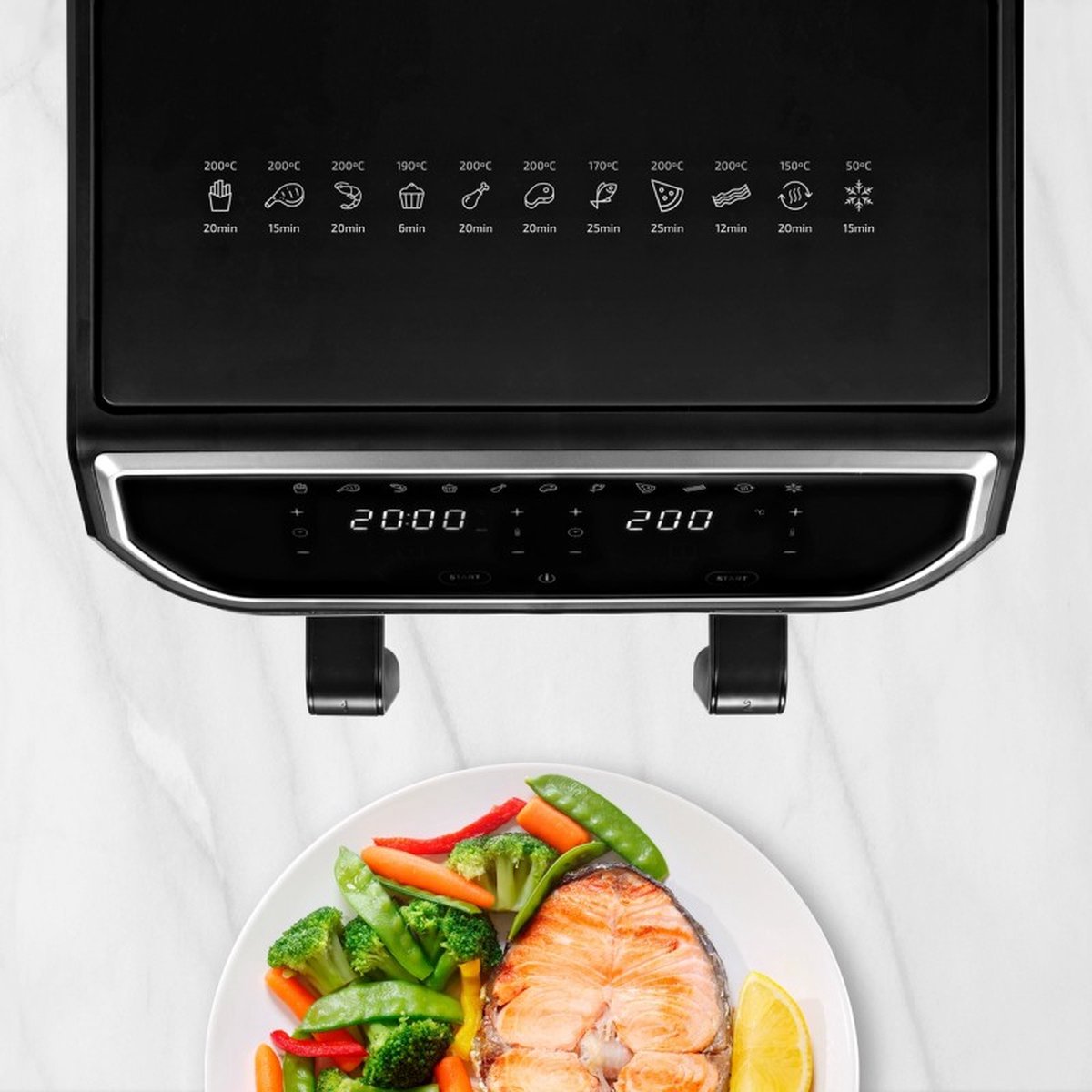 Ufesa Thunder Airfryer 9L Dual Cooking