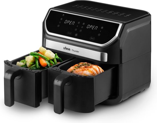 Ufesa Thunder Airfryer 9L Dual Cooking