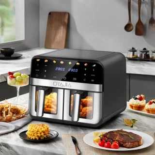 uJOY Airfryer Dubbele Mand