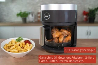 Unold Aifryer Glas 58695 Airfryer