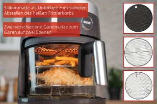 Unold Aifryer Glas 58695 Airfryer