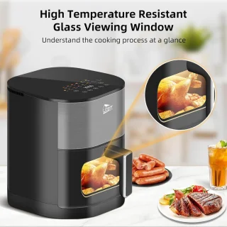 Uten Airfryer XXL 200E Grijs 5.5L