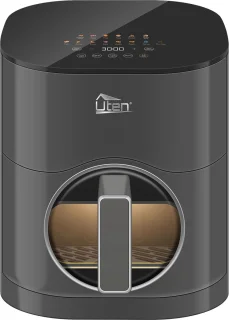 Uten Airfryer XXL 200E - Heteluchtfriteuse 5.5L Grijs