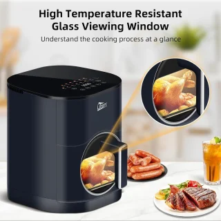 Uten Airfryer XXL 200E Saffier Blauw 5.5L
