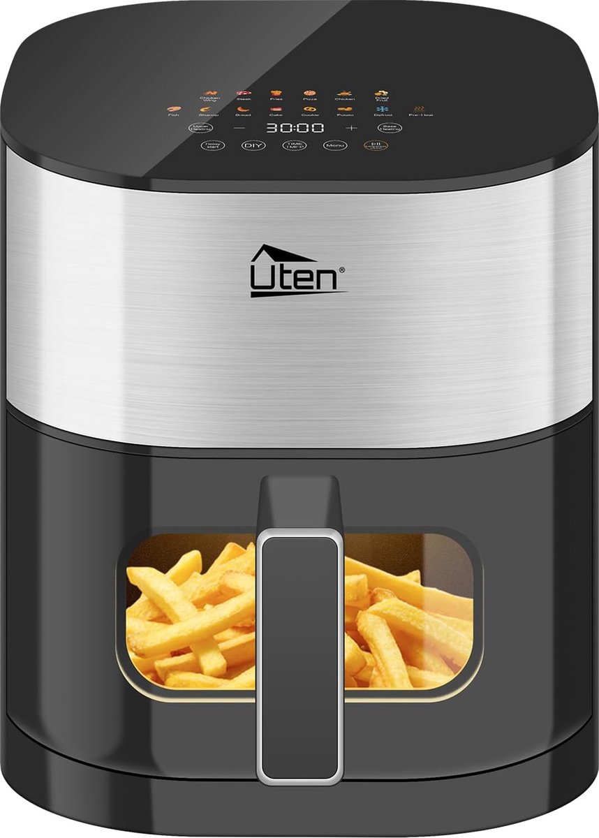 Uten Airfryer XXL 200E Zilver 5.5L