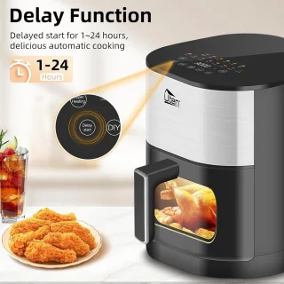 Uten Airfryer XXL 200E Zilver 5.5L