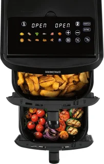 Verticale Dubbele Heteluchtfriteuse